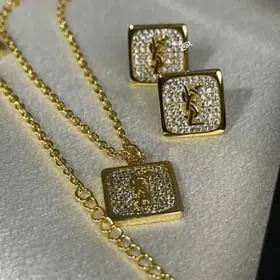Yves Saint Laurent YSL necklace-0747  