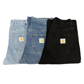 Carhartt versatile classic casual straight-leg jeans-4907  